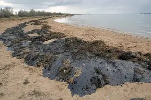 В Новоросійську стався розлив нафти, величезна пляма рухається у бік Криму