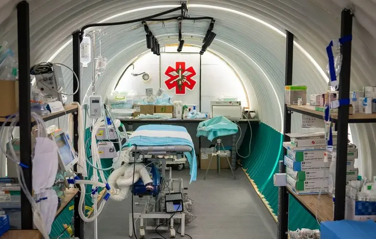 Метинвест построил второй подземный госпиталь для ВСУ