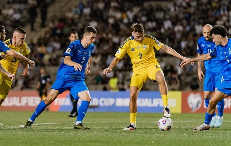 Збірна України не змогла обіграти Азербайджан у кваліфікації ЧС-2026