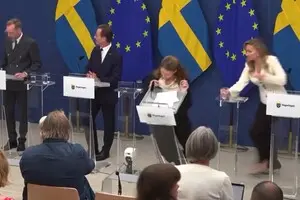 У Швеції міністерка охорони здоровʼя знепритомніла під час своєї першої пресконференції