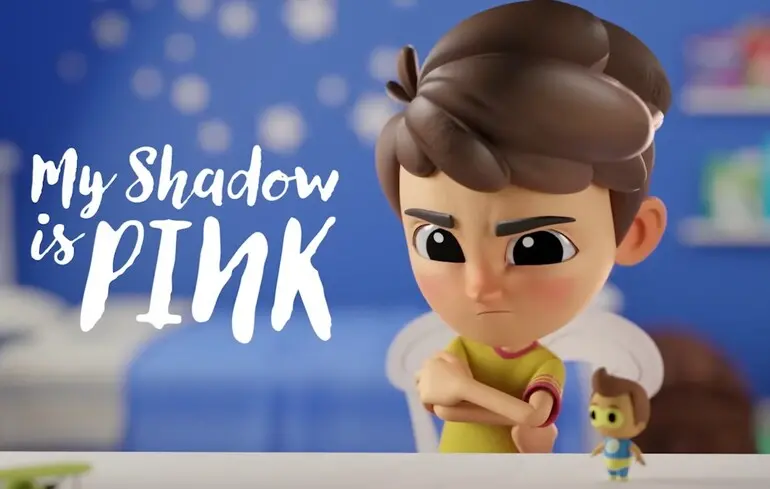 Кадр из короткометражного фильма Скотта Стюарта My Shadow is pink.