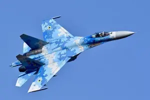 На Запорожье разбился украинский Су-27. Пилот погиб