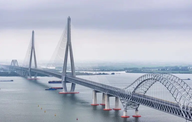 Вантовий міст Чантай у Китаї.