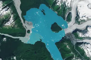 На Алясці з’явився “новий” острів через відступ льодовика