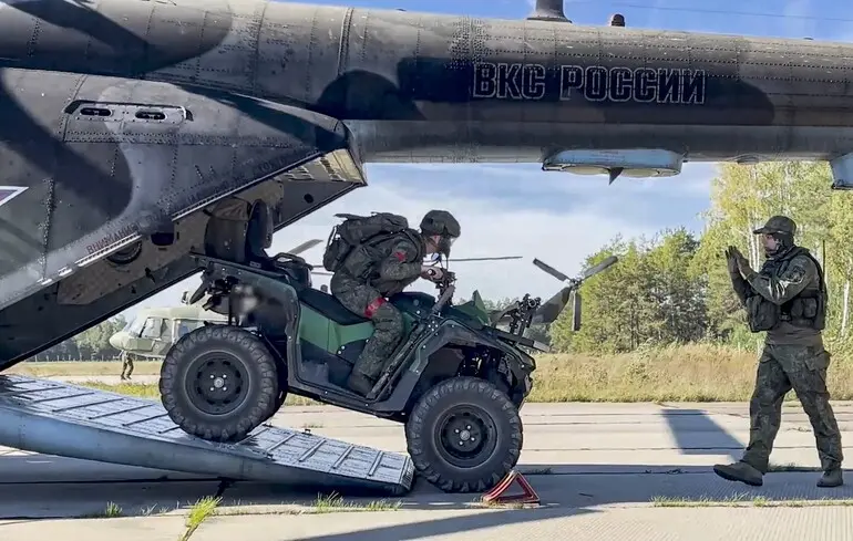 Спільні військові навчання збройних сил Росії та Білорусі "Захід-2025" / 15 вересня 2025 року