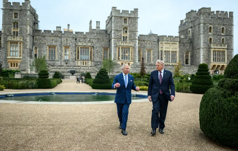 Король Чарльз під час вечері з Трампом говорив про підтримку України