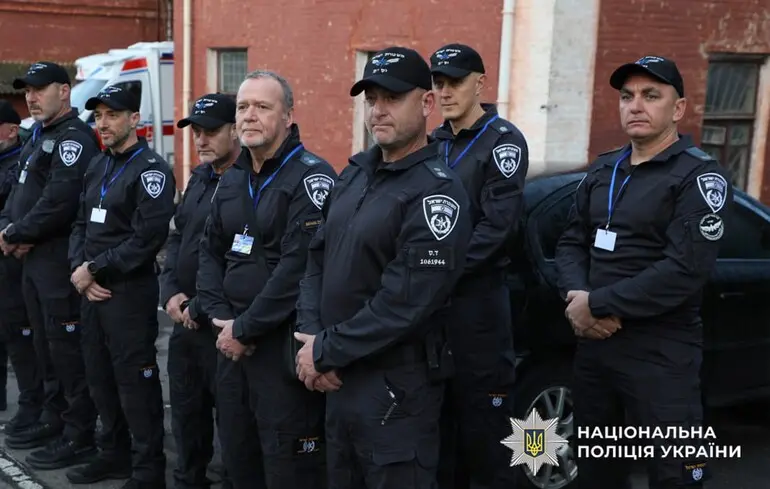 До Умані прибули ізраїльські поліцейські для допомоги у охороні порядку на святкування хасидами Рош га-Шана
