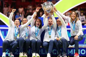 Сборная Италии во второй раз подряд завоевала Кубок Билли Джин Кинг