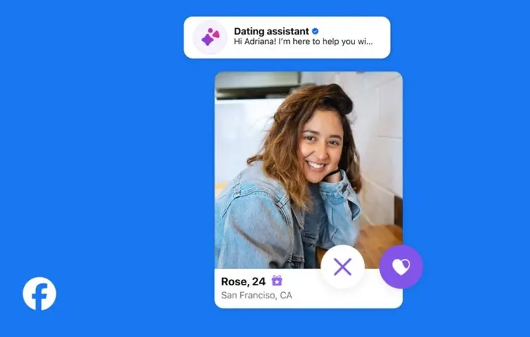 Meta додала асистента зі штучним інтелектом для знайомств у Facebook 