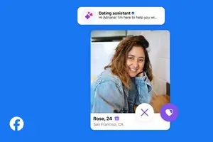 Meta додала асистента зі штучним інтелектом для знайомств у Facebook 