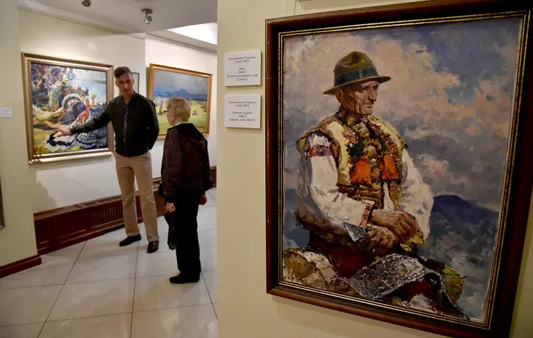 В Киеве открылась выставка к 100-летию Владимира Сидорука