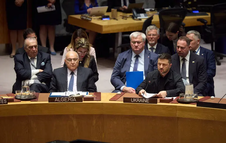 Международное право не работает, если у вас нет сильных союзников и оружия — Зеленский в ООН