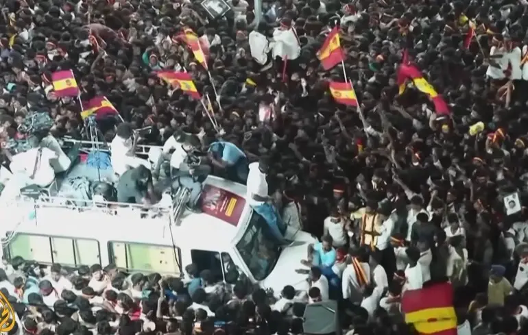 В Індії на передвиборчому мітингу актора-політика загинули майже сорок людей, десятки травмовані