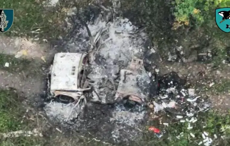 ССО та ГУР знищили військових РФ разом із транспортом на їхній же території: відео