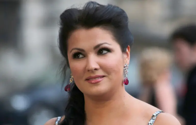 Російська оперна співачка Анна Нетребко.