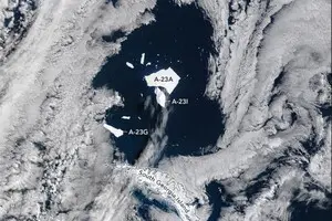 Найбільший айсберг у світі вмирає: NASA показало фото