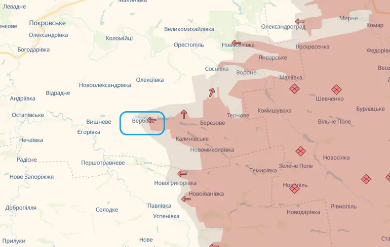 Командование 110 ОМБ прокомментировало данные о захвате Вербового в Днепропетровской области