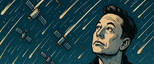 Космический мусор Илона Маска: ежедневно на Землю падают один-два спутника Starlink