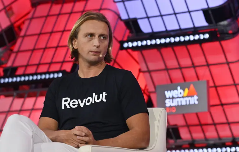 Нік Сторонський на Web Summit Rio 2023 у Ріо-де-Жанейро, Бразилія / 3 травня 2023 року