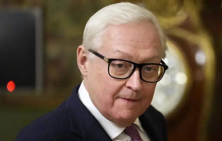 Сергей Рябков во время переговоров с министром иностранных дел Колумбии Мурильо в Москве, Россия / 14 ноября 2024 года