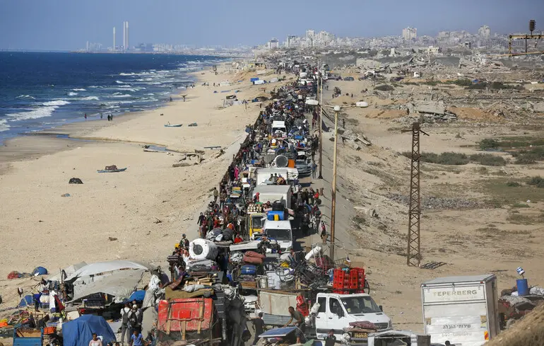 Палестинцы покидают север Газы после приказа об эвакуации / 16 сентября 2025 года