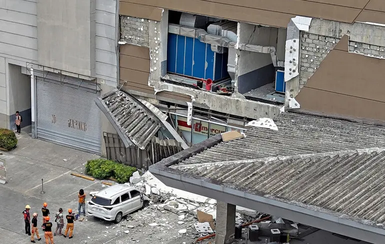 Наслідки землетрусу на Філіппінах, який стався 10 жовтня 2025 року