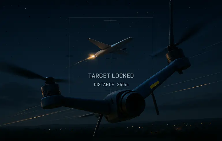 Дроны-перехватчики являются самым дешевым способом сбивать 