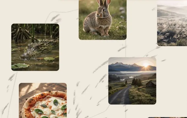 Приклади згенерованих MAI-Image-1 зображень.