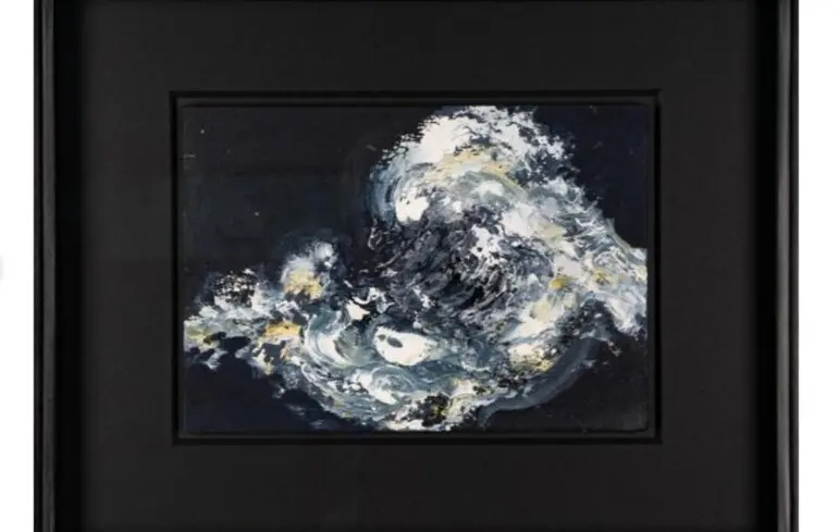 Картина Меггі Гемблінг під назвою Wave for Kate Bush⁠.