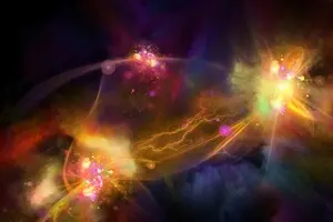 Ученые увидели невидимую темную материю: загадочное вещество оставляет цветные 