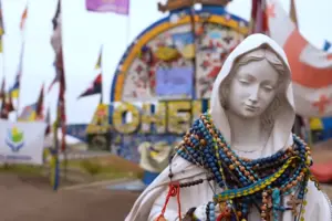 Стела на въезде в Донецкую область под угрозой уничтожения: создана петиция