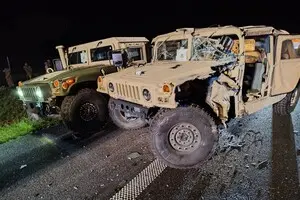 Автобус врезался в колонну военных США в Польше: четырех солдат госпитализировали