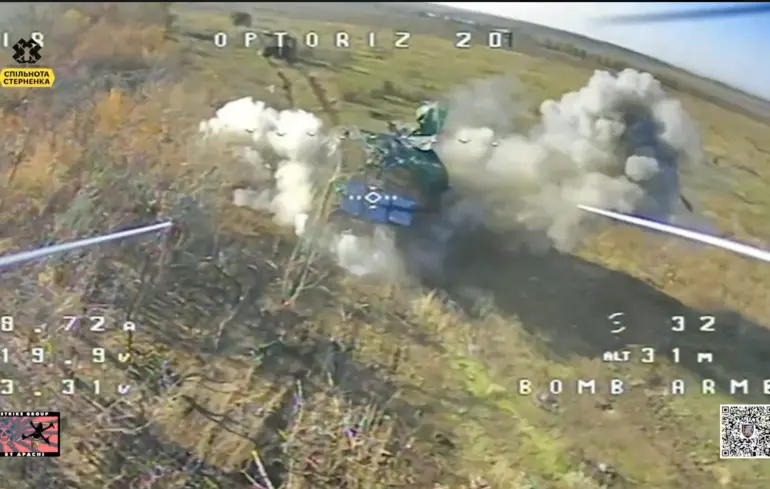 В Apachi показали, як нищать техніку та укриття росіян