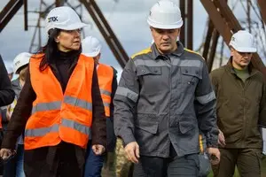 Міністерка економіки Німеччини Катаріна Райхе ознайомилася з роботою ДТЕК із відновлення енергосистеми