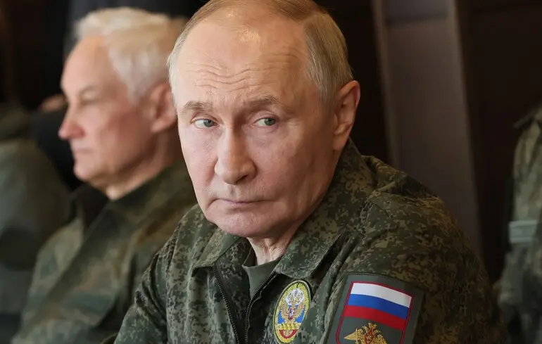 Владимир Путин на российско-белорусских военных учениях Запад-2025 / 16 сентября 2025 года