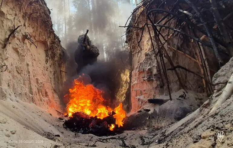 Поблизу Покровська ворожі штурми гальмує осіння негода — 82-га десантно-штурмова бригада