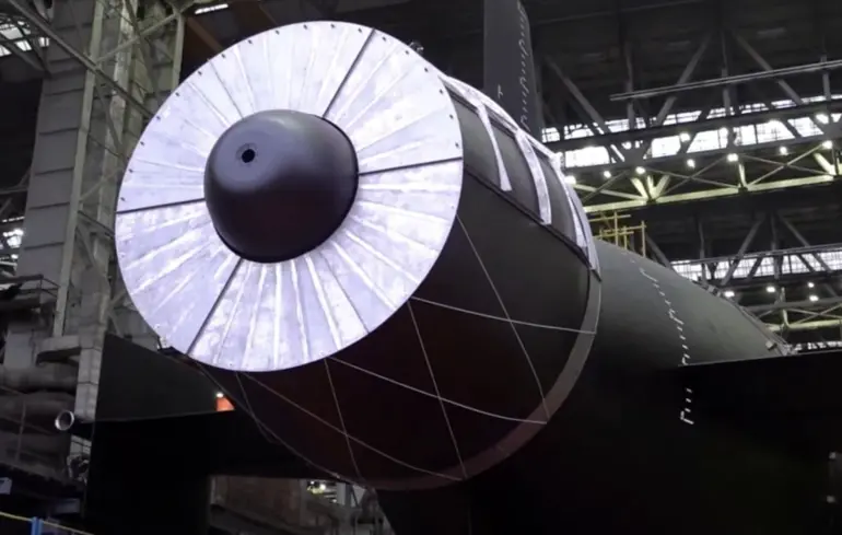 Россия спустила на воду атомную подводную лодку «Хабаровск» — вероятный носитель ядерных торпед «Посейдон»