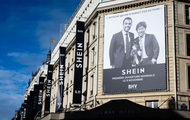 Протести в Парижі через відкриття першого офлайн-магазину Shein