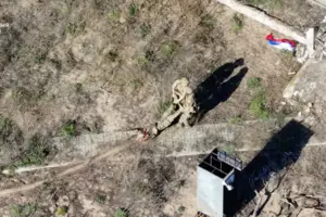 Поднят сине-желтый флаг: разведчики показали, как 