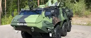 Латвия в четверг передаст ВСУ 21 бронетранспортер Patria