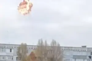 ВСУ уничтожили Shahed за мгновение до попадания в дом