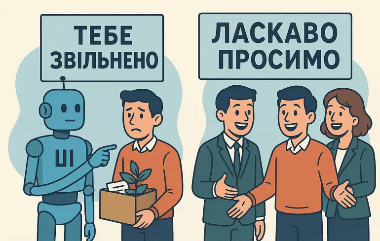 Компанії повертають звільнених працівників: штучний інтелект поки не замінює людей
