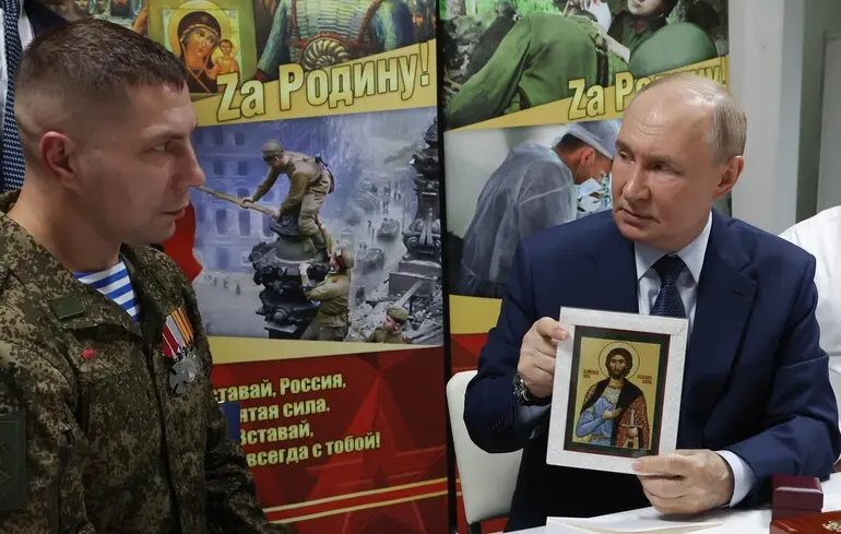 Владімір Путін відвідав Центральний військовий клінічний госпіталь у Москві / 29 жовтня 2025 року