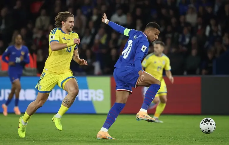 Франция — Украина 4:0: ключевые моменты матча квалификации ЧМ-2026