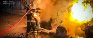 Россияне атаковали портовые города на юге Одесской области, вспыхнул пожар