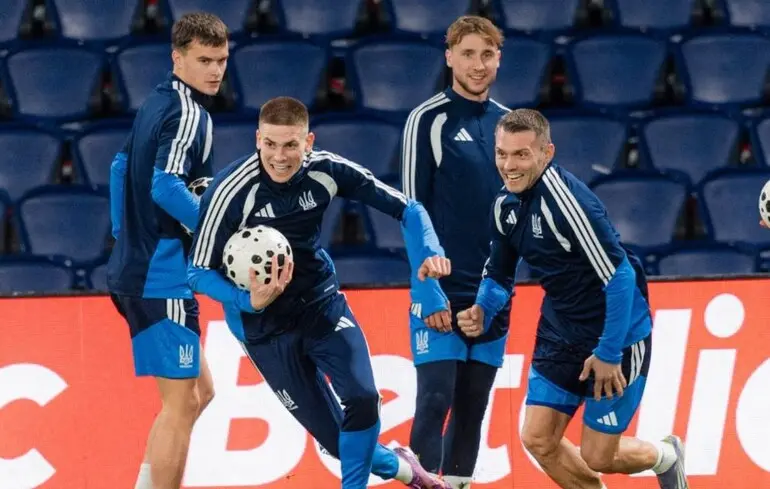 Сборная Украины назвала состав на матч с Францией в квалификации ЧМ-2026