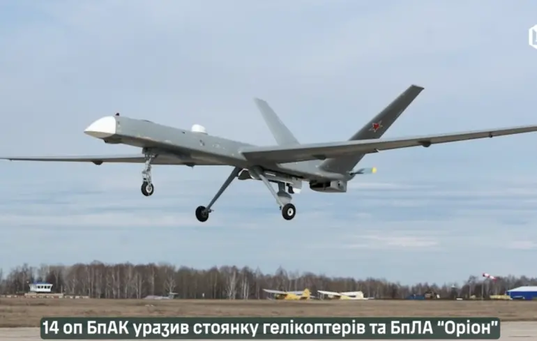 «Птахи Мадяра» знищили базу російських дронів «Оріон» в окупованому Криму: відео 