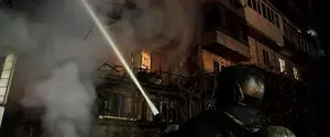 В Киеве горят многоэтажки, есть пострадавшие — местные власти о первых последствиях массированного удара