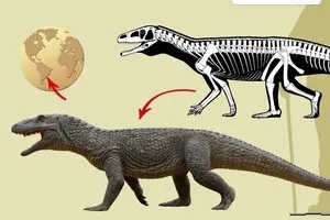 Виглядав як динозавр: вчені знайшли рештки гігантського ящера-