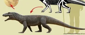 Виглядав як динозавр: вчені знайшли рештки гігантського ящера-